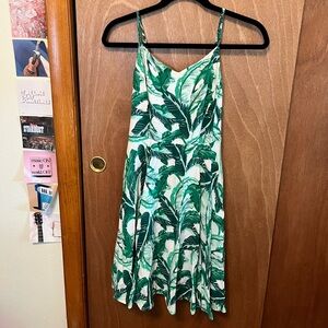 Green floral old navy sundress